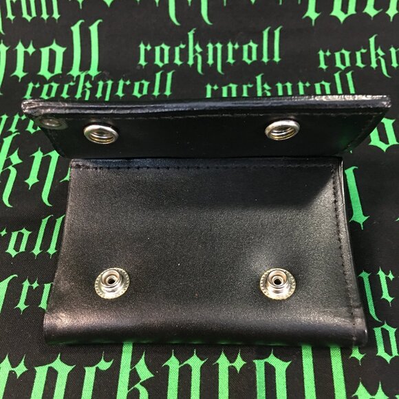 Studded Men's Leather Wallet - Picture 8 of 9